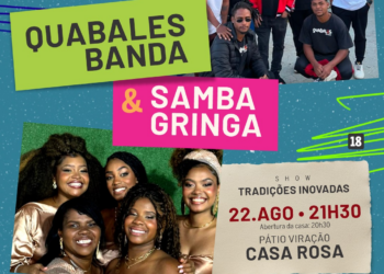 Do Nordeste de Amaralina, Quabales Banda e Samba Gringa apresentam show inédito na Casa Rosa