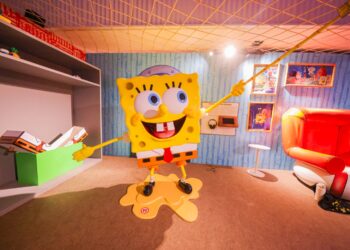 “Bob Esponja: A Experiência” terá sessão especial da Hora Silenciosa para crianças com TEA