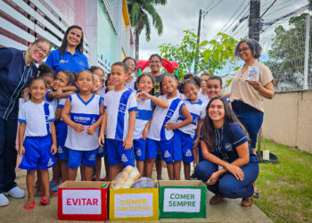 Colesterol alto afeta mais de um quarto das crianças e dos adolescentes brasileiros;  alimentação escolar ajuda a formar hábitos que protegem o coração