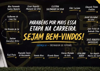 Técnico do Manaus, João Victor, inicia Licença A da CBF Academy e mantém rotina puxada com montagem do elenco 2027