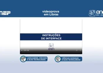 Plataforma Enem Libras ganha atualização com provas de 2017 a 2025