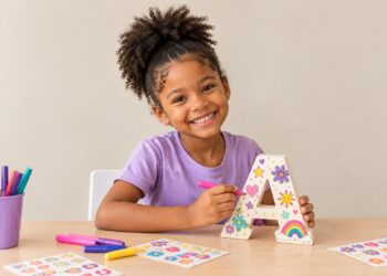 Shopping Center Lapa promove oficina infantil gratuita com personalização da inicial do nome