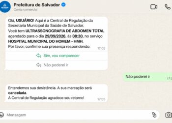 SMS implementa confirmação de consultas e procedimentos pelo WhatsApp