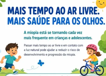 Oftalmologistas alertam para uso de telas e a miopia em crianças