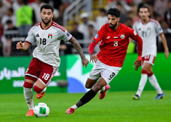 Luan Pereira marca na estreia da Gulf Cup e celebra goleada dos Emirados Árabes