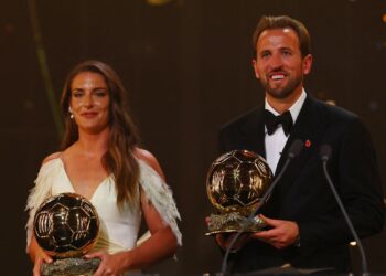 Harry Kane e Alexia Putellas vencem prêmio Bola de Ouro de 2026