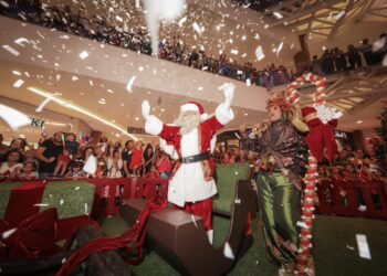 Salvador Shopping abre o Natal de Laços e Afetos com espetáculo musical e chegada do Papai Noel