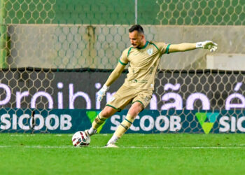 Goleiro Bruno Brigido se destaca na vitória do América sobre o Operário pela Série B